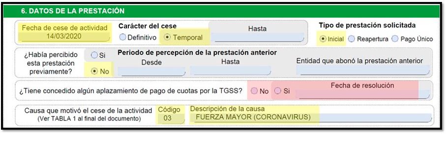 Cierre de negocio abierto al público
